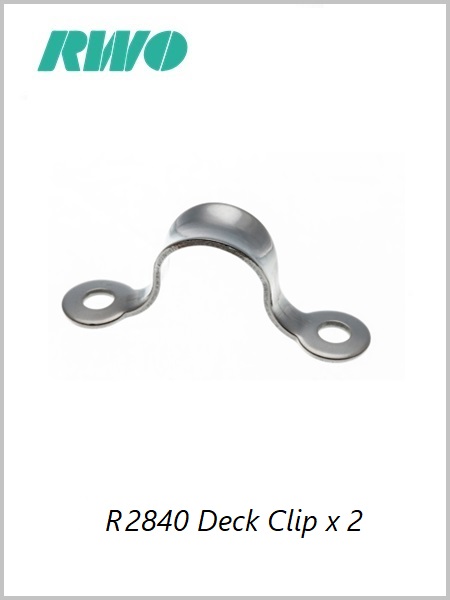 Deck clips R2840 Fairlead, lacing eye - pair